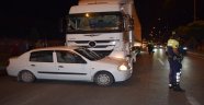 Tır ile otomobil çarpıştı: 1 yaralı