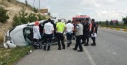 Uşak'ta trafik kazası: 1 ölü, 3 yaralı