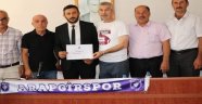 Aragirspor'un yeni başkanı Akyüz