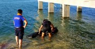 Yüzmek için baraja giren genç boğuldu