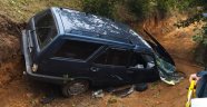 Otomobil fındık bahçesine uçtu: 8 yaralı