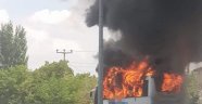 Balıkesir'de otobüs yangını: 5 ölü
