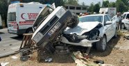 Seydikemer trafik kazası: 4'ü çocuk 6 yaralı