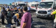Ankara'da korkutan kaza: 16 yaralı