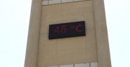 Diyarbakır'da termometreler 45 dereceyi gösterdi