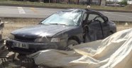 Bayburt'ta minibüs ile otomobil çarpıştı: 1 ölü 2 yaralı
