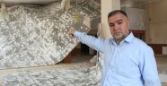 Karaman'da namaz sırasında cami tavanı çöktü