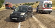 Trafik kazası 1'i ağır 4 yaralı