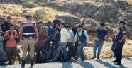 Onlarca kaçak göçmen yakalandı