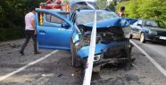 Ordu'da zincirleme trafik kazası: 1 ölü, 1 yaralı