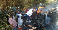 Kastamonu'da kamyon alev alev yandı: 3 ölü
