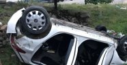 Otomobil takla attı: 5 yaralı