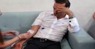 Golün heyecanına dayanamadı