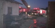 Isparta'da çıkan besihane yangınında 2 hayvan telef oldu