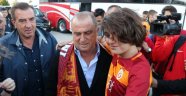 Galatasaray'a coşkulu karşılama