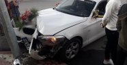 Sevgilisine kendisini affettirmek için geldiği Bilecik'te kaza yaptı