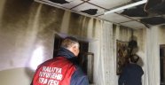 Ev yangını korkuttu