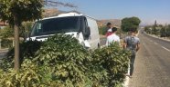 Minibüs refüje çıktı: 1 yaralı