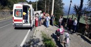 Patpata çarpan pikap şarampole uçtu: 4 yaralı