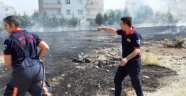 Anız yangını korkuttu