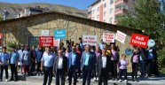 Sağlık için yürüyüş düzenlendi
