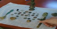 129 adet gümüş sikke ele geçirildi