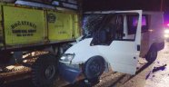 Gaziantep'te midibüs ile traktör çarpıştı: 5 yaralı