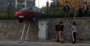 Başkent'te akıl almaz kaza