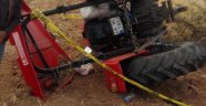 Devrilen traktörün altında kalan yaşlı kadın hayatını kaybetti