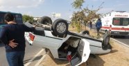 Elazığ'da tır ile çarpışan otomobil takla attı: 3 yaralı
