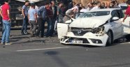 Diyarbakır'da trafik kazası: 3 yaralı