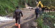 Giresun'da sağanak yağış etkili oldu bir kişi kayıp