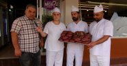 Mor ekmek üretimine başlandı