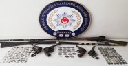 254 adet gümüş sikke ele geçirildi
