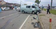 Fatsa'da trafik kazası: 3 yaralı