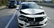 Samsun'da otomobil motosiklete çarptı: 1 ölü