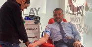 MHP'den kan bağışı!