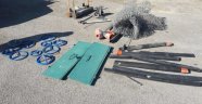DSİ'ye ait malzemeler çalındı
