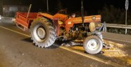 Samsun'da otomobil ile traktör çarpıştı: 5 yaralı