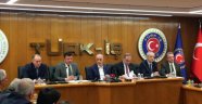 Ağbaba'dan TÜRK-İŞ'e ziyaret