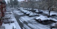 İsveç'te kar yağışı hayatı olumsuz etkiledi