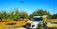 Tarım arazileri havadan izleniyor