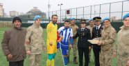 Jandarma'dan ampute futbolculara ziyaret