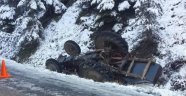 Kastamonu'da traktör devrildi: 1 ölü