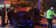 Uygulamadan kaçarken kaza yaptı aracından cephanelik çıktı