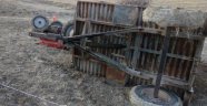 Elazığ'da traktör devrildi: 1 ölü