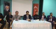 Hekimhan'da muhtarlarla toplantı