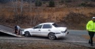 Kazada ağır yaralanan sürücü hayatını kaybetti