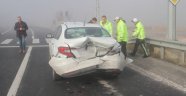 Elazığ'da sis zincirleme kazaya neden oldu: 1 yaralı