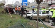 Çanakkale'de zincirleme kaza: 3 yaralı